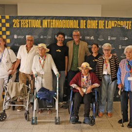 la Muestra de Cortos ‘Mayores sin reparo’, dio el pistoletazo de salida para el FICL.