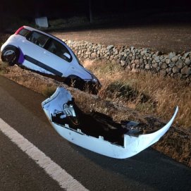 Accidente en Nazaret. Foto: Consorcio de Emergencias