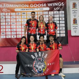 El Auria Bádminton Club logra el ascenso a la Primera División Bronce