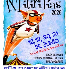 Cartel Titiritías 2026
