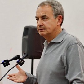 El expresidente Zapatero en Lanzarote.
