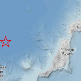 El terremoto de este viernes, es el mayor registrado en Canarias en cinco años