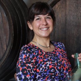 Amor López, propietaria de la Bodega Erupción en Lanzarote