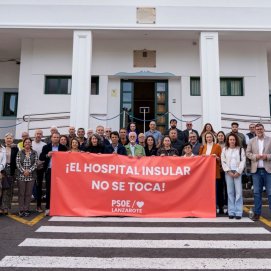 El PSOE apoya la movilización ciudadana en defensa del Hospital Insular