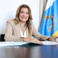 La vicepresidenta, María Jesús Tovar