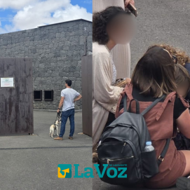 Una familia expulsada del campo de Costa Teguise por llevar un perro. Foto: cedida.
