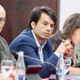 Marcos Bergaz (PSOE) en pleno de Teguise y La Graciosa.