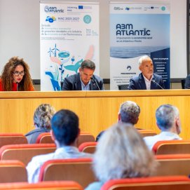 Momento del encuentro de la alianza A3MAtlantic en Fuerteventura.