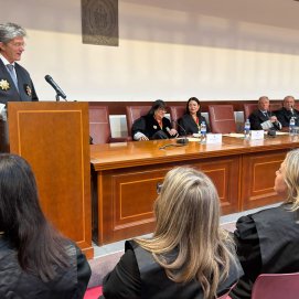 Toma de posesión  de Carlos Viña Romero como Presidente Consejo Canario de Colegios de Abogados
