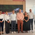 Jerónimo Quevedo (centro) con el equipo de Faycan Autonoción