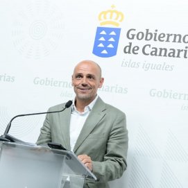 Alfonso Cabello, portavoz del Gobierno de Canarias.