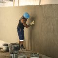 Trabajador de la construcción en Lanzarote. Foto: La Voz.
