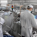 Empleado en industria química