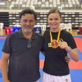 La karateca Amelie Skiba