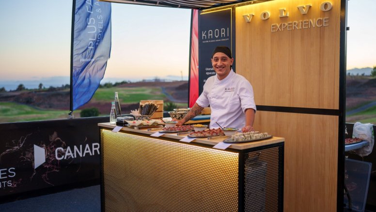 Gastronomía en un entorno de golf en la Volvo Night 2025 Gastronomía en un entorno de golf en la Volvo Night 2025
