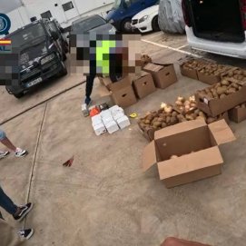 La Policía Nacional detiene a un hombre por tráfico de drogas de Arrecife.