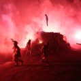 Quema de Facundo en la Noche de San Juan de Haría. Fotos: La Voz.