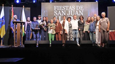 Acto de entrega del Premio Haría 2026 e Hijo Predilecto a Juan Santana (Fotos: La Voz)