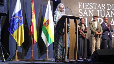 Acto de entrega del Premio Haría 2026 e Hijo Predilecto a Juan Santana (Fotos: La Voz)