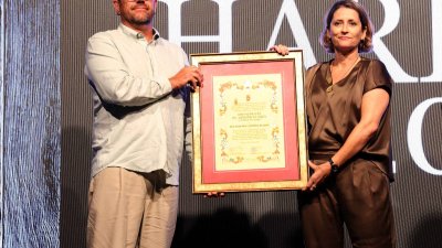 Acto de entrega del Premio Haría 2026 e Hijo Predilecto a Juan Santana (Fotos: La Voz)