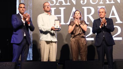 Acto de entrega del Premio Haría 2026 e Hijo Predilecto a Juan Santana (Fotos: La Voz)
