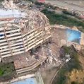 Uno de los muchos edificios derrumbados en Venezuela por los terremotos