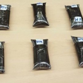 Dos detenidos en Arrecife con casi medio kilo de hachís