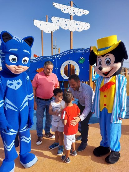 Estreno del nuevo Parque Infantil de Argana Alta 1