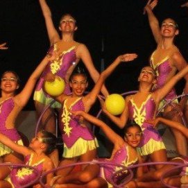 Lanzarote disfrutó del  XXII Festival de Gimnasia de Navidad