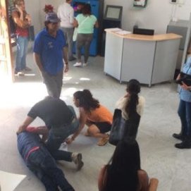 Susto en el Ayuntamiento de Arrecife tras caer un vecino desplomado