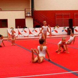 Lanzarote está celebrando el XXV Festival de Gimnasia Lolina Curbelo con cerca de 800 gimnastas