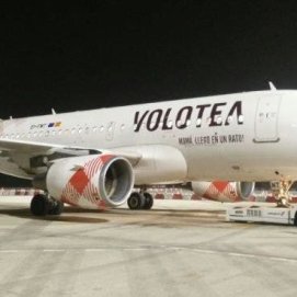 Avión de la aerolínea Volotea