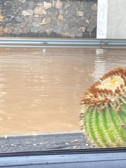 Lluvias en Arrecife