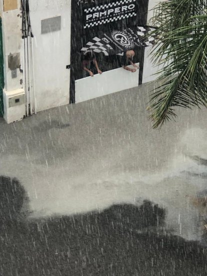 Lluvias en Arrecife