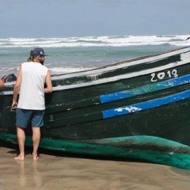 Identificado el presunto patrón de la narcopatera que arribó a Famara con 116 kilos de hachís