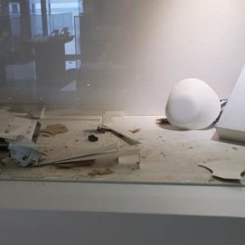 Las cámaras de seguridad captaron a tres ladrones durante el robo en la Joyería Santos