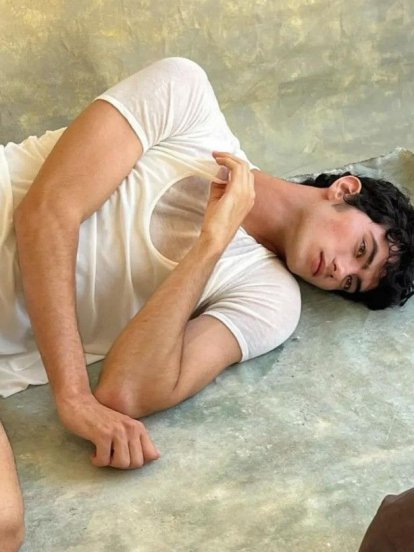 El modelo lanzaroteño, Lonan Anthony