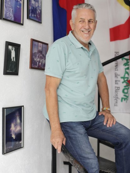 José Luis Carrasco, fotógrafo en Lanzarote (Fotos: Juan Mateos)