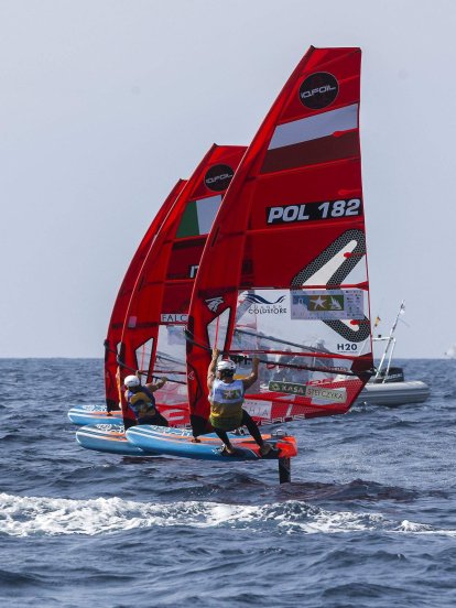 Campeonato del mundo de iQFOiL, 2024 (© Sailing Energy/Marina Rubicón)