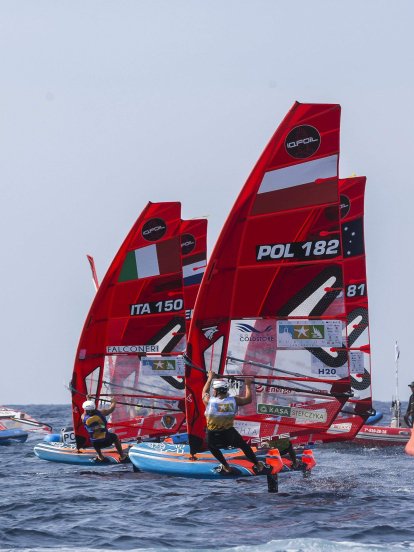 Campeonato del mundo de iQFOiL, 2024 (© Sailing Energy/Marina Rubicón)