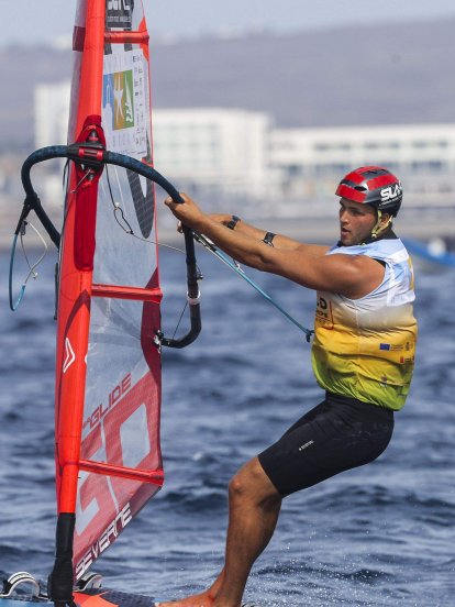Campeonato del mundo de iQFOiL, 2024 (© Sailing Energy/Marina Rubicón)