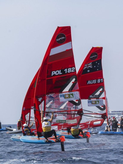 Campeonato del mundo de iQFOiL, 2024 (© Sailing Energy/Marina Rubicón)