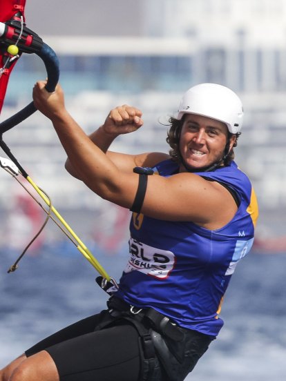 Campeonato del mundo de iQFOiL, 2024 (© Sailing Energy/Marina Rubicón)