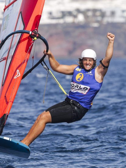 Campeonato del mundo de iQFOiL, 2024 (© Sailing Energy/Marina Rubicón)