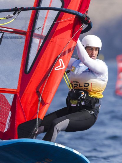 Campeonato del mundo de iQFOiL, 2024 (© Sailing Energy/Marina Rubicón)
