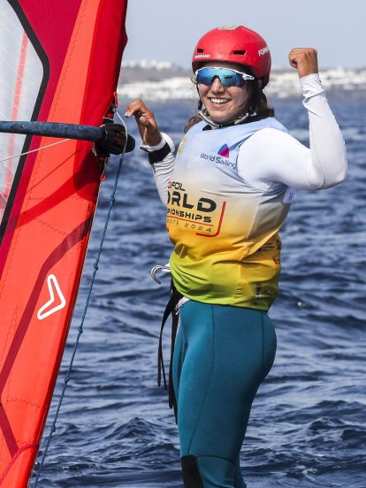 Campeonato del mundo de iQFOiL, 2024 (© Sailing Energy/Marina Rubicón)
