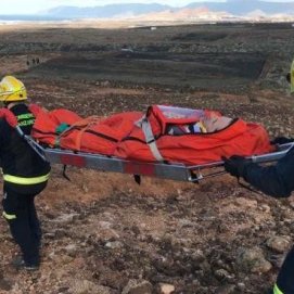 Herido de carácter moderado un parapentista tras sufrir un accidente en Tinajo