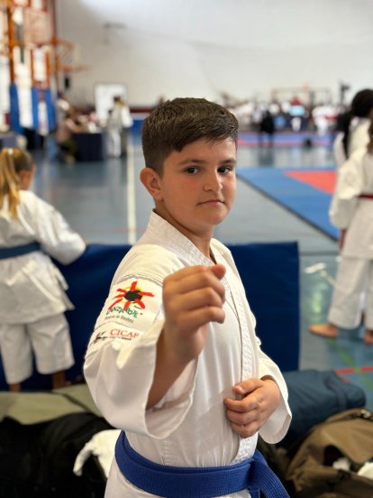 Club de Kárate Poliarrecife en el Campeonato de Kárate de Canarias Infantil