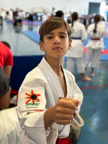 Club de Kárate Poliarrecife en el Campeonato de Kárate de Canarias Infantil
