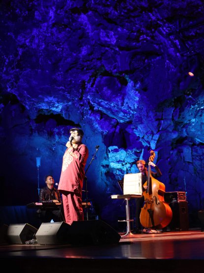 Concierto de Pancho Céspedes en los Jameos del Agua